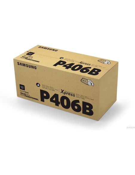 Samsung Cartucce toner nero CLT-P406B  confezione da 2