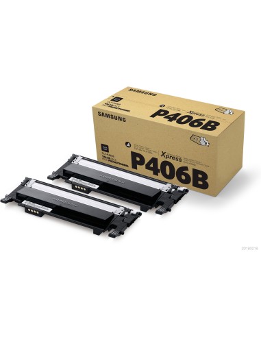 Samsung Cartucce toner nero CLT-P406B  confezione da 2