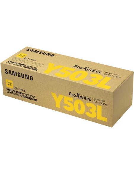 Samsung Cartuccia toner giallo a resa elevata CLT-Y503L