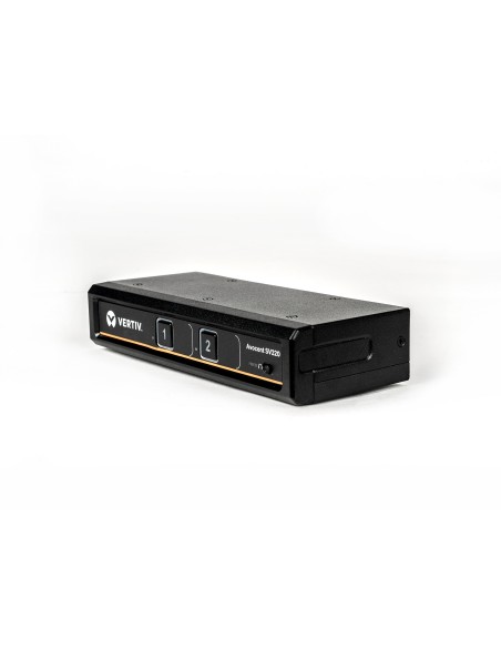 Vertiv Avocent KVM desktop SwitchView, 2 porte, DVI-I (dual-link), audio, EU