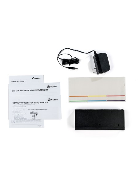 Vertiv Avocent KVM desktop SwitchView, 2 porte, porta display, audio, EU