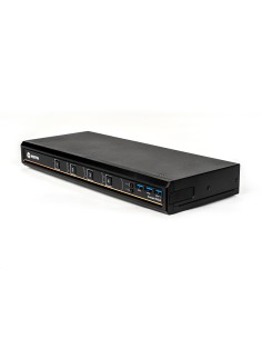 Vertiv Avocent KVM desktop SwitchView, 4 porte, DVI-I, porte per periferiche USB 3.0, audio, EU