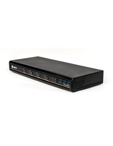 Vertiv Avocent KVM desktop SwitchView, 4 porte, DVI-I, porte per periferiche USB 3.0, audio, EU