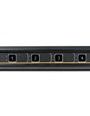 Vertiv Avocent KVM desktop SwitchView, 4 porte, DVI-I, porte per periferiche USB 3.0, audio, EU
