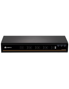 Vertiv Avocent KVM desktop SwitchView, 4 porte, HDMI dual-head, USB 3.0 su pannello anteriore, audio, EU 2