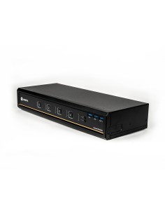 Vertiv Avocent KVM desktop SwitchView, 4 porte, porta display dual-head, USB 3.0 su pannello anteriore, audio, EU