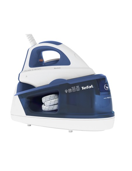 Tefal SV5030 ferro da stiro a caldaia 1,2 L Ceramica Blu, Bianco