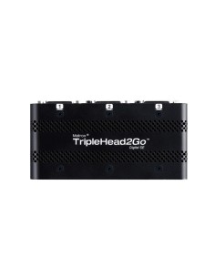 Matrox TripleHead2Go Digital SE DVI DisplayPort 3x DVI-D 2