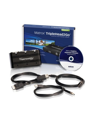 Matrox TripleHead2Go Digital SE DVI DisplayPort 3x DVI-D
