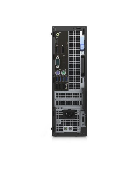 DELL Precision T3420 DDR4-SDRAM i7-6700 SFF Intel® Core™ i7 8 GB 1000 GB HDD Windows 7 Professional Stazione di lavoro Nero