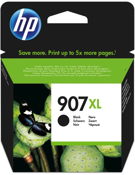 HP Cartuccia di inchiostro nero originale ad alta capacità 907XL