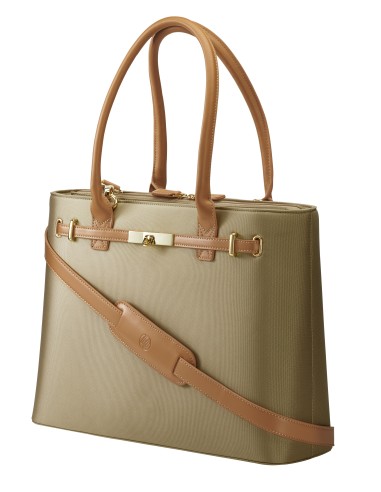HP 15.6 Taupe Women Premium Tote