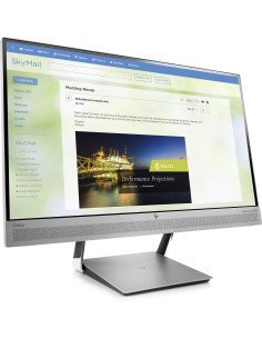 HP EliteDisplay S240uj 60,5 cm (23.8") 2560 x 1440 Pixel Quad HD LED Nero, Argento 2