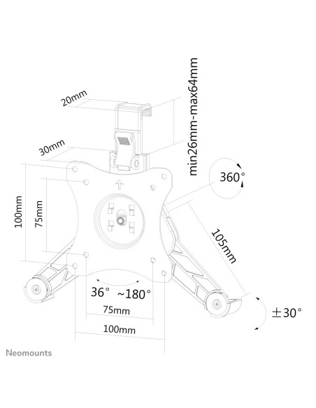 Neomounts by Newstar Supporto per tablet