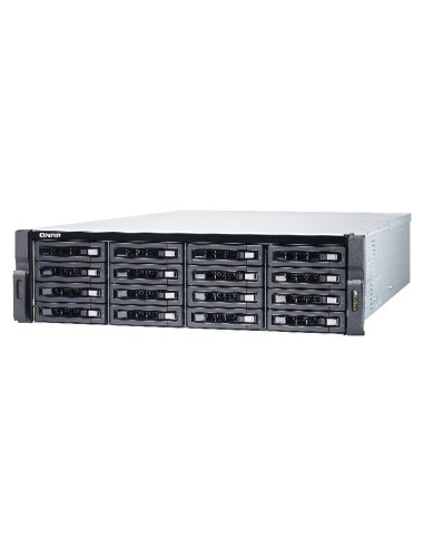 QNAP TDS-16489U NAS Armadio (3U) Collegamento ethernet LAN Nero, Grigio E5-2620V3
