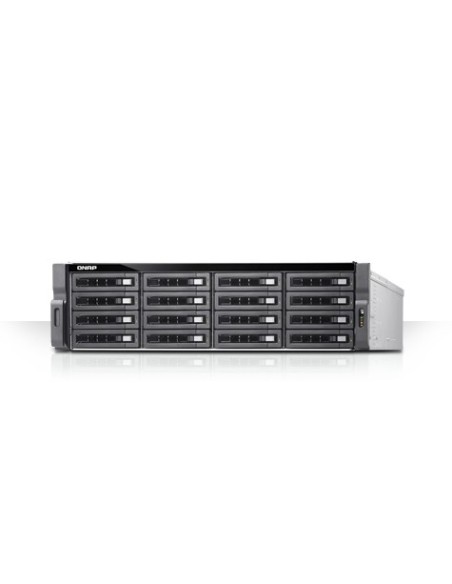 QNAP TDS-16489U NAS Armadio (3U) Collegamento ethernet LAN Nero, Grigio E5-2630V3