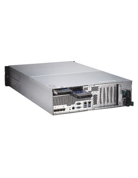 QNAP TDS-16489U NAS Armadio (3U) Collegamento ethernet LAN Nero, Grigio E5-2630V3