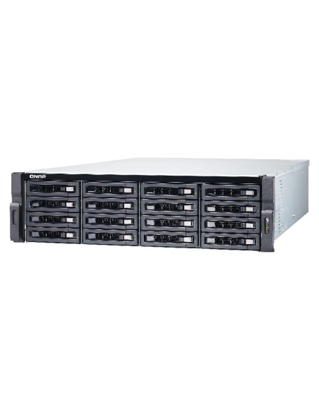 QNAP TDS-16489U NAS Armadio (3U) Collegamento ethernet LAN Nero, Grigio E5-2630V3