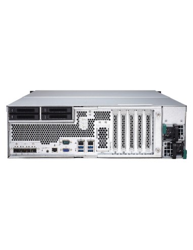 QNAP TDS-16489U NAS Armadio (3U) Collegamento ethernet LAN Nero, Grigio E5-2630V3