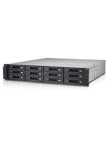 QNAP TES-1885U NAS Armadio (2U) Collegamento ethernet LAN Nero D-1521