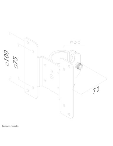 Neomounts by Newstar titolare thin client