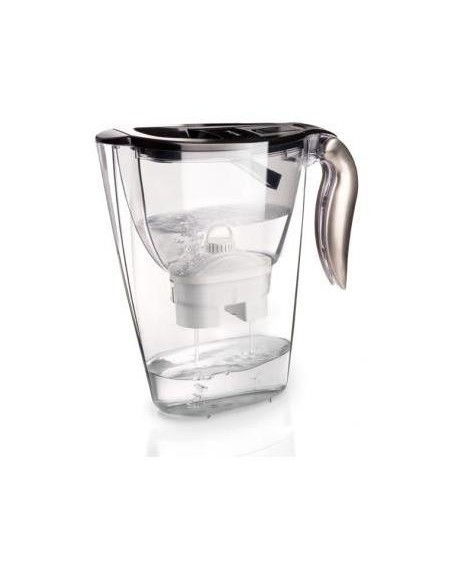 Tefal Eden Top Caraffa filtrante 2,45 L Nero, Trasparente
