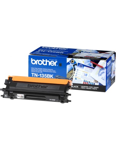 Brother TN135BK cartuccia toner 1 pz Originale Nero