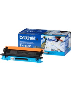 Brother TN135C cartuccia toner 1 pz Originale Ciano 2