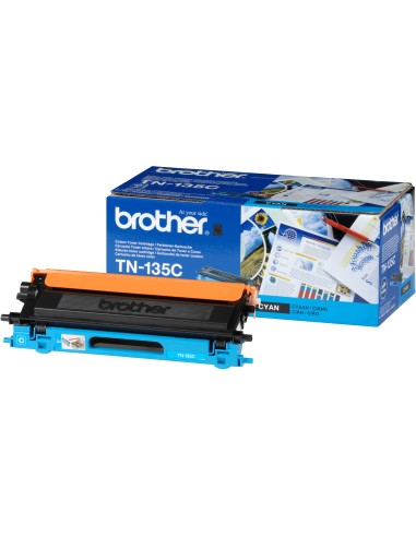 Brother TN135C cartuccia toner 1 pz Originale Ciano
