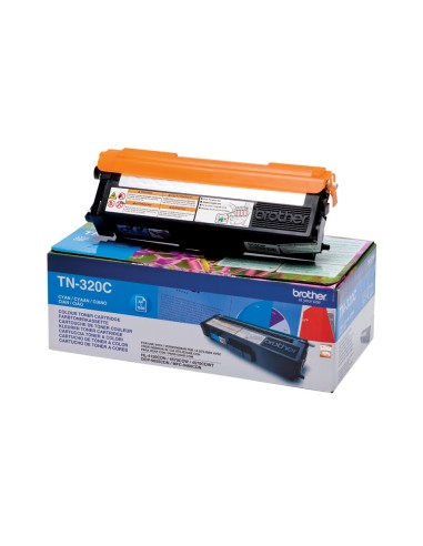 Brother TN-320C cartuccia toner 1 pz Originale Ciano
