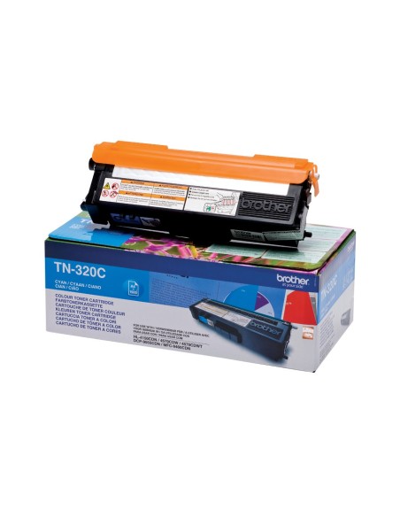 Brother TN-320C cartuccia toner 1 pz Originale Ciano