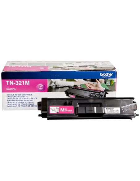 Brother TN-321M cartuccia toner 1 pz Originale Magenta
