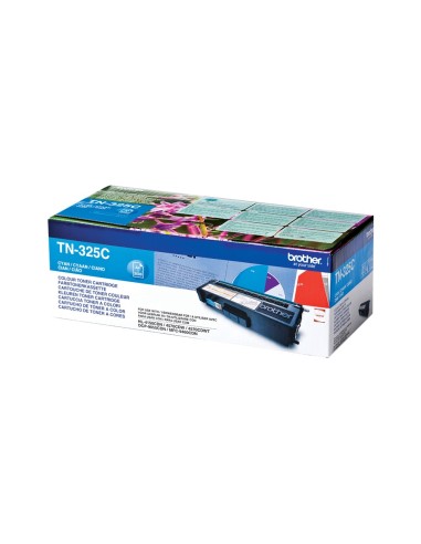 Brother TN-325C cartuccia toner 1 pz Originale Ciano