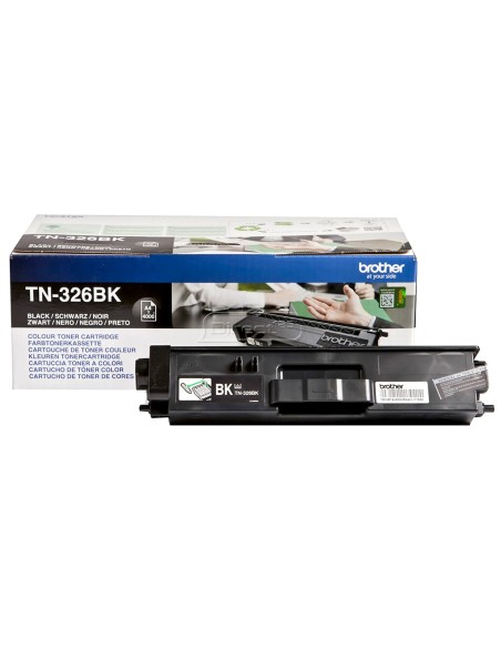 Brother TN-326BK cartuccia toner 1 pz Originale Nero
