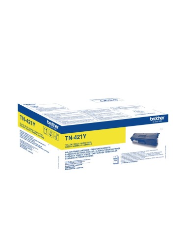 Brother TN-421Y cartuccia toner 1 pz Originale Giallo