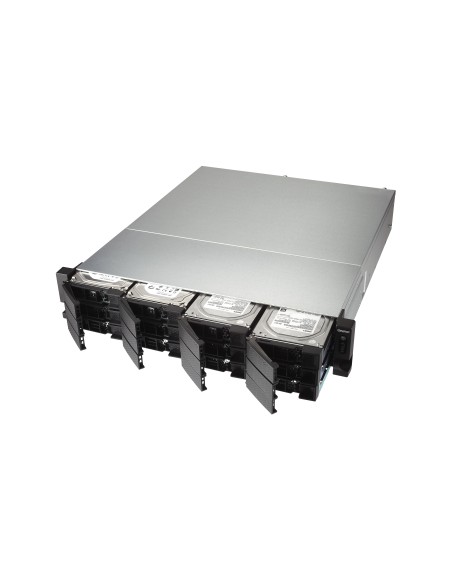 QNAP TS-1253BU NAS Armadio (2U) Collegamento ethernet LAN Nero J3455