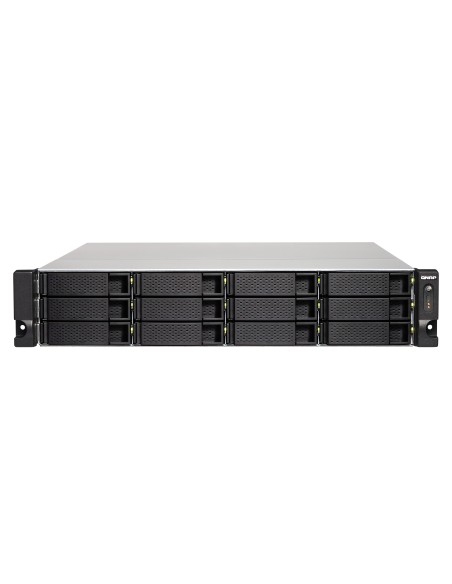 QNAP TS-1253BU-RP NAS Armadio (2U) Collegamento ethernet LAN Nero J3455