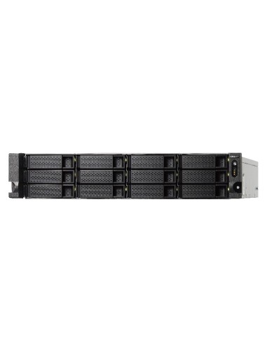 QNAP TS-1263U-RP NAS Armadio (2U) Collegamento ethernet LAN Nero, Metallico