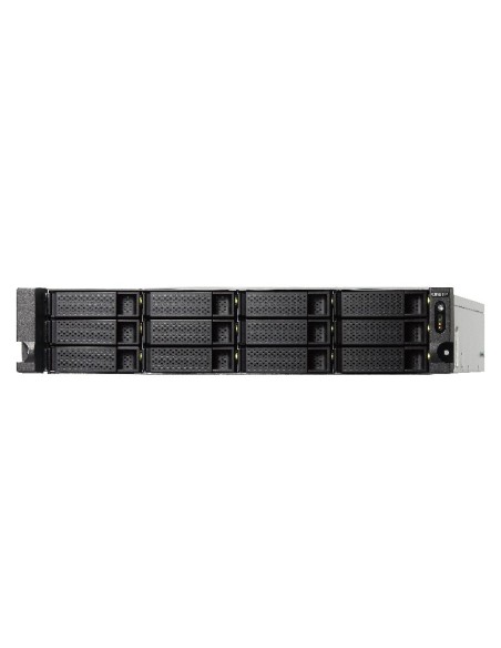 QNAP TS-1263U-RP NAS Armadio (2U) Collegamento ethernet LAN Nero, Metallico