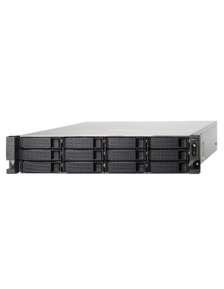 QNAP TS-1263U-RP NAS Armadio (2U) Collegamento ethernet LAN Nero, Metallico