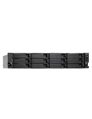 QNAP TS-1263U-RP NAS Armadio (2U) Collegamento ethernet LAN Nero, Metallico