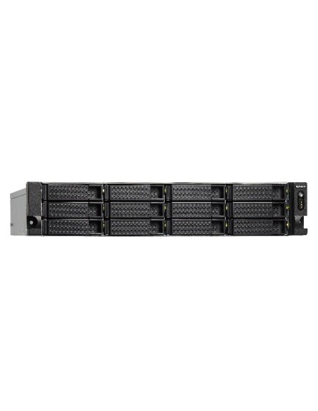 QNAP TS-1263U-RP NAS Armadio (2U) Collegamento ethernet LAN Nero, Metallico