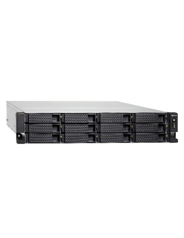 QNAP TS-1263U-RP NAS Armadio (2U) Collegamento ethernet LAN Nero, Metallico