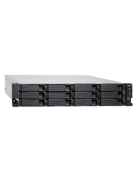 QNAP TS-1263U-RP NAS Armadio (2U) Collegamento ethernet LAN Nero, Metallico