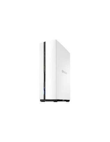 QNAP TS-128 server NAS e di archiviazione Mini Tower Collegamento ethernet LAN Nero, Bianco