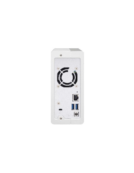 QNAP TS-131P server NAS e di archiviazione Tower Collegamento ethernet LAN Grigio, Bianco AL212