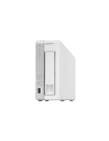 QNAP TS-131P server NAS e di archiviazione Tower Collegamento ethernet LAN Grigio, Bianco AL212