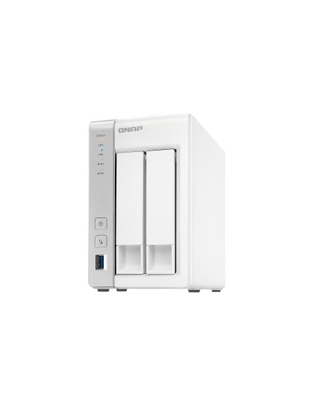 QNAP TS-231P2 NAS Tower Collegamento ethernet LAN Bianco AL314