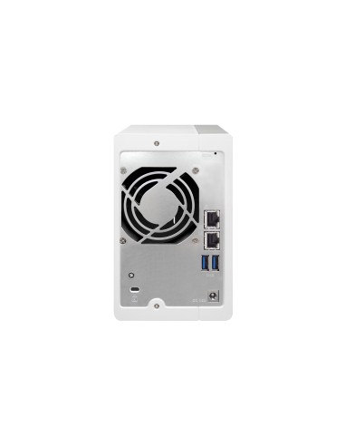QNAP TS-231P2 NAS Tower Collegamento ethernet LAN Bianco AL314