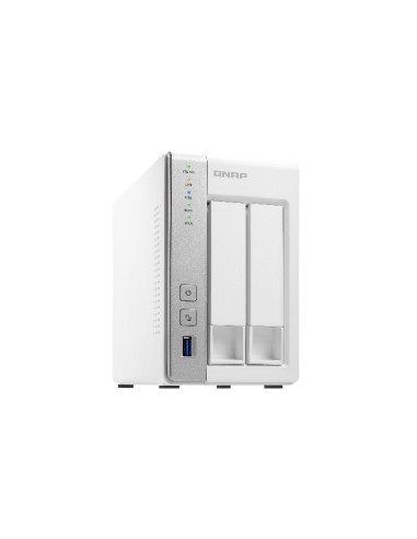 QNAP TS-231P server NAS e di archiviazione Desktop Collegamento ethernet LAN Grigio, Bianco AL212